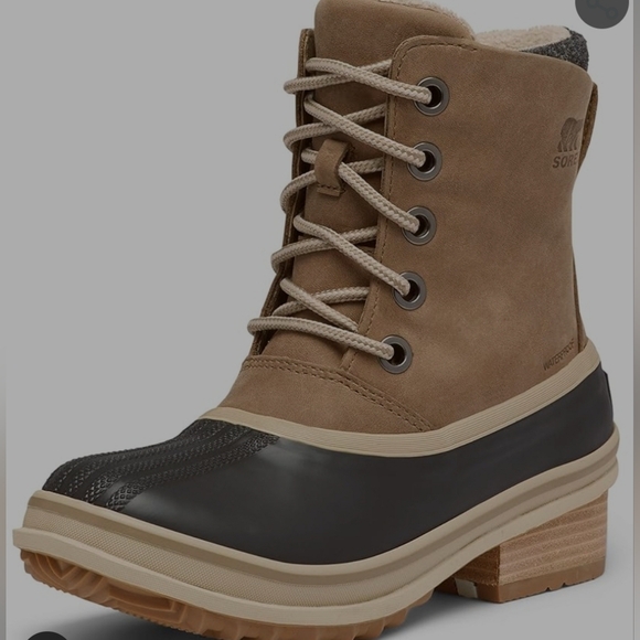 Sorel Sorel Slimpack Ii Lace Duck Women's Chelsea Suede Leather Boot